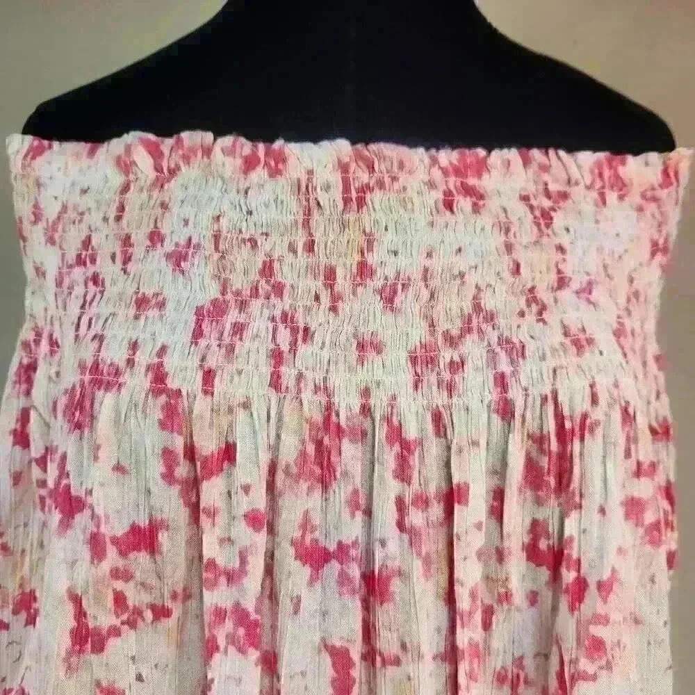 Tantrums Womens' XXL‎ Light-Weight Crinkle Top 3/4 Sleeves Off-The-Shoulder Top - Picture 3 of 8